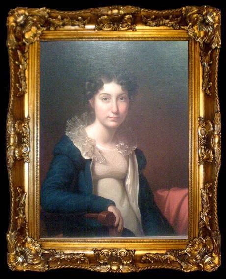 framed  Rembrandt Peale Mary Denison, ta009-2